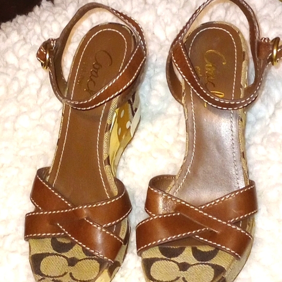 Coach wedges - Picture 2 of 4